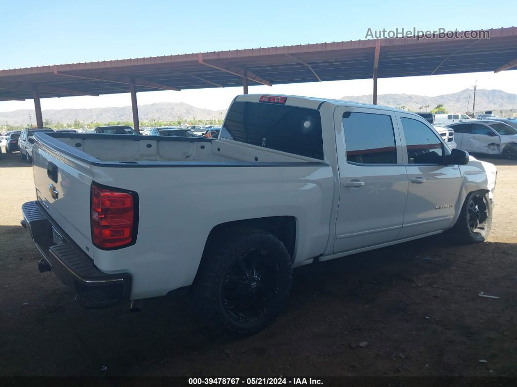 2016 Chevrolet Silverado 1500 1lt White vin: 3GCPCREC3GG376694