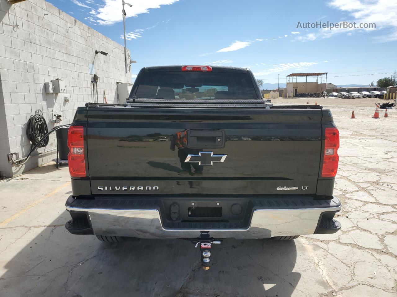 2018 Chevrolet Silverado C1500 Lt Black vin: 3GCPCREC3JG204933