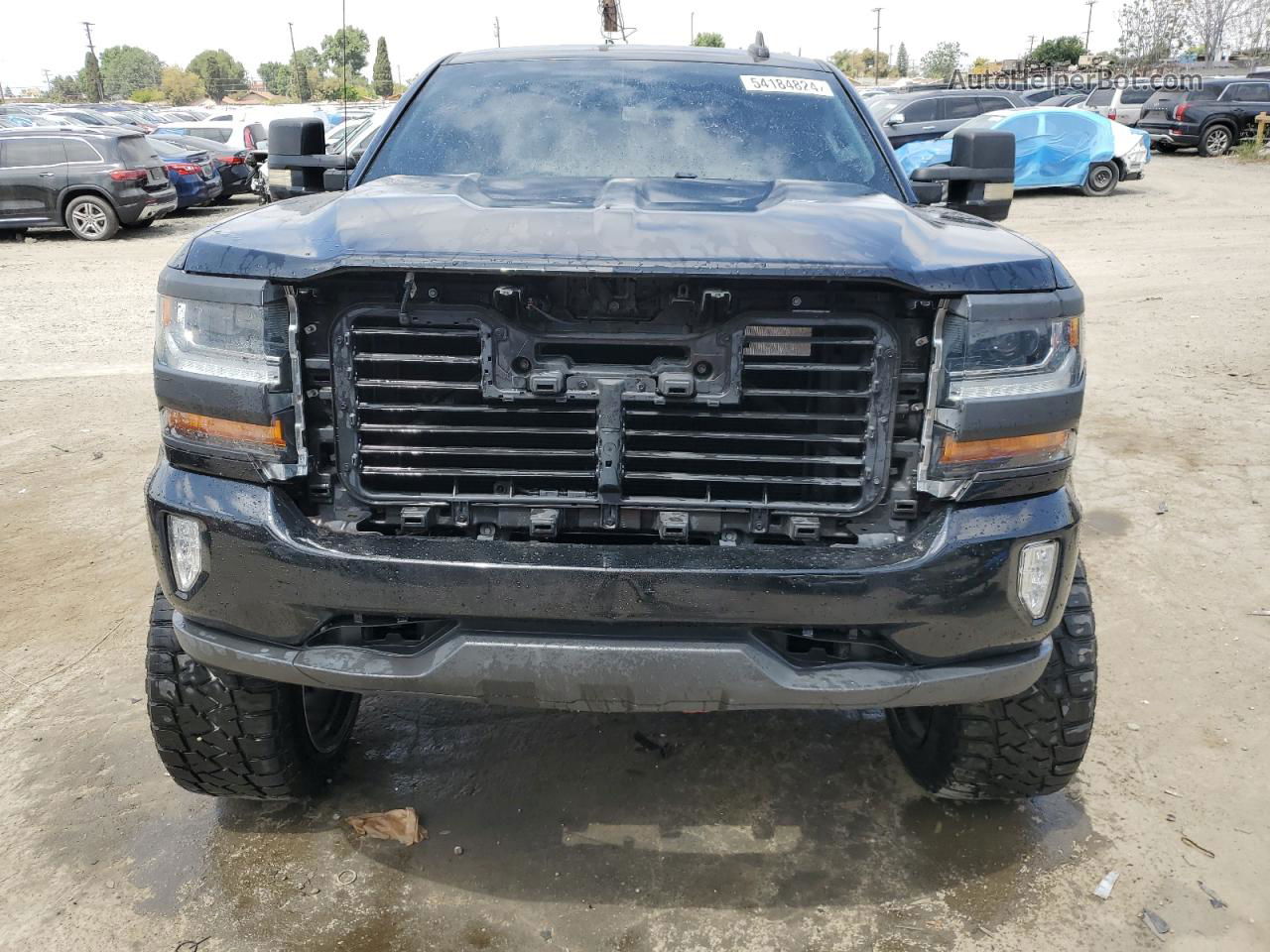 2018 Chevrolet Silverado C1500 Lt Black vin: 3GCPCREC3JG634896