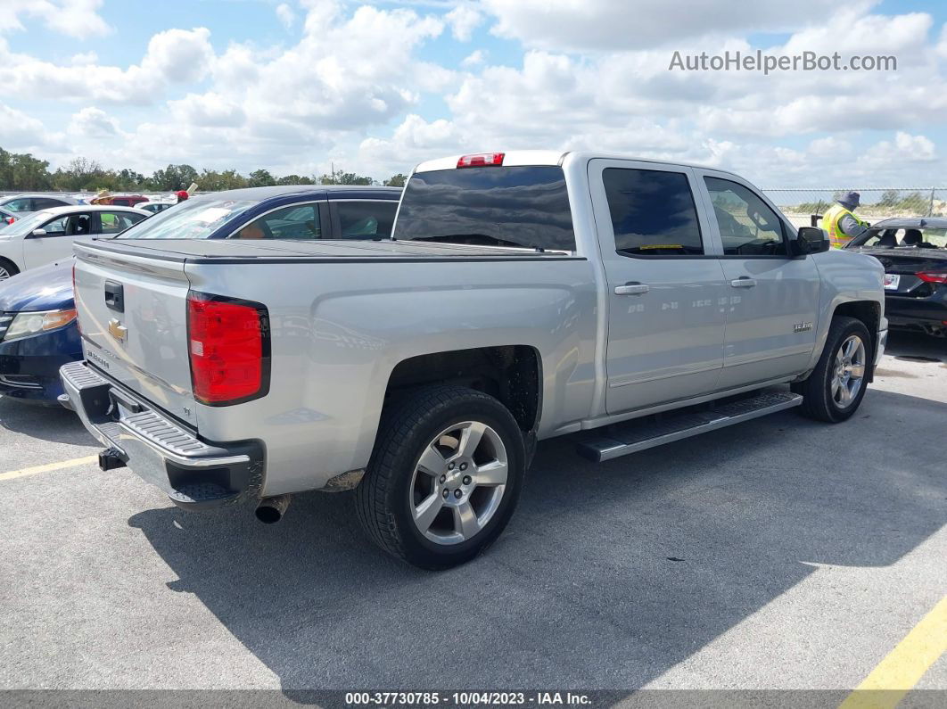 2015 Chevrolet Silverado 1500 Lt Silver vin: 3GCPCREC4FG504469