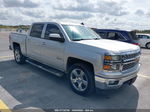 2015 Chevrolet Silverado 1500 Lt Silver vin: 3GCPCREC4FG504469