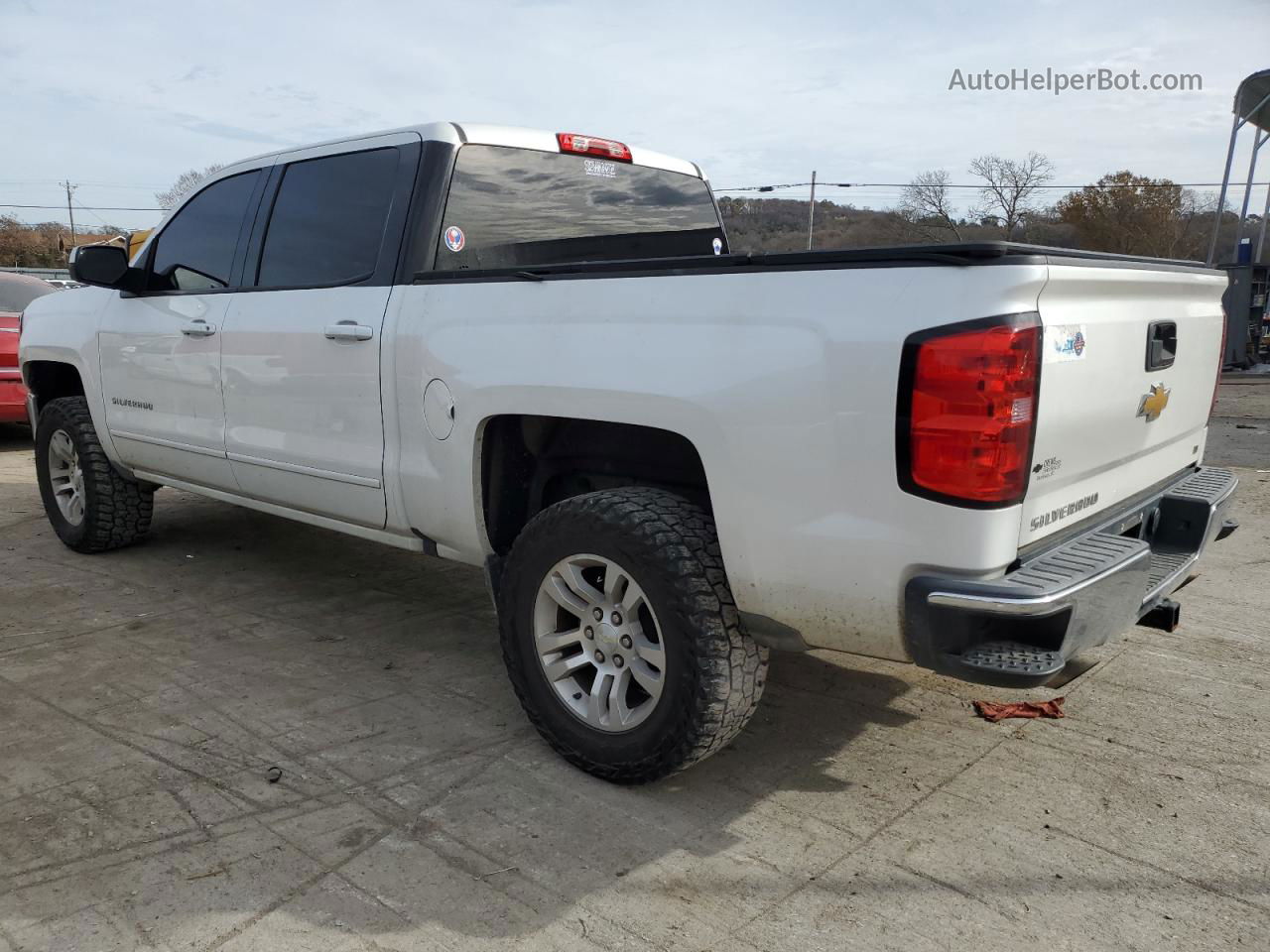 2016 Chevrolet Silverado C1500 Lt White vin: 3GCPCREC4GG340626