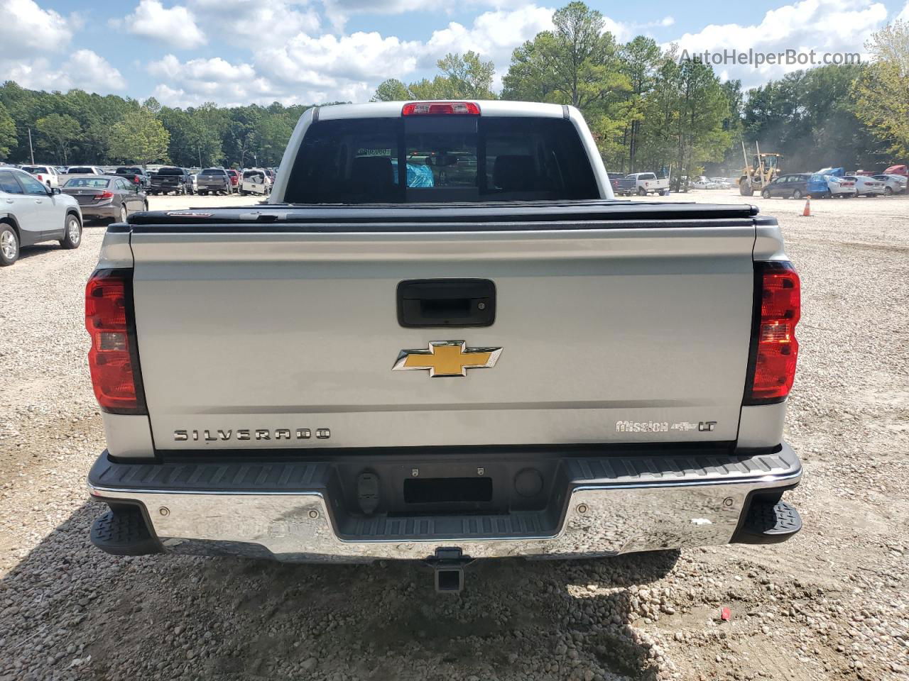 2015 Chevrolet Silverado C1500 Lt Silver vin: 3GCPCREC5FG304393