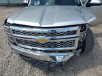 2015 Chevrolet Silverado C1500 Lt Silver vin: 3GCPCREC5FG304393