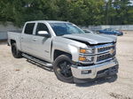 2015 Chevrolet Silverado C1500 Lt Silver vin: 3GCPCREC5FG304393