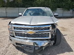 2015 Chevrolet Silverado C1500 Lt Silver vin: 3GCPCREC5FG304393