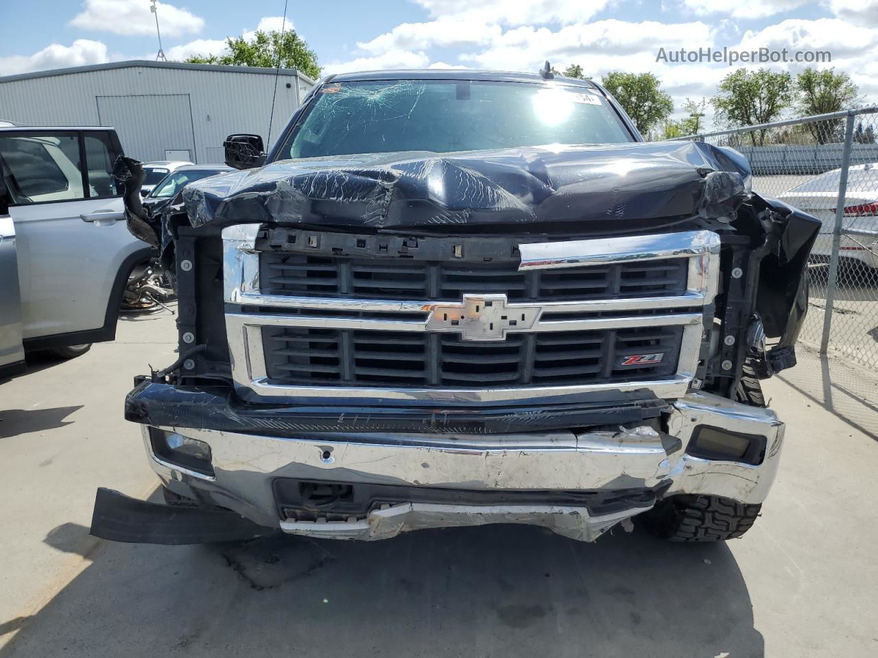 2015 Chevrolet Silverado C1500 Lt Black vin: 3GCPCREC6FG462743