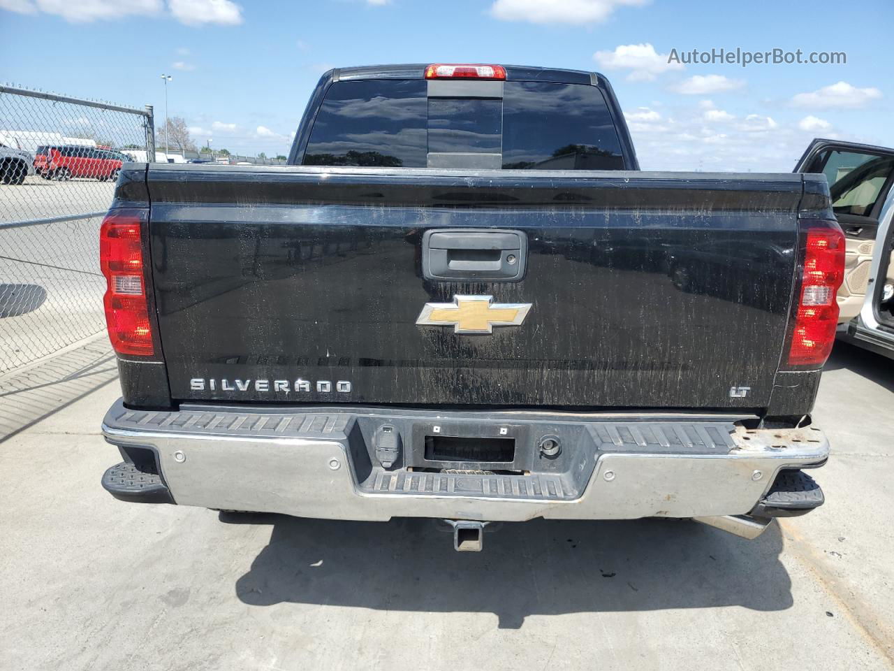 2015 Chevrolet Silverado C1500 Lt Black vin: 3GCPCREC6FG462743