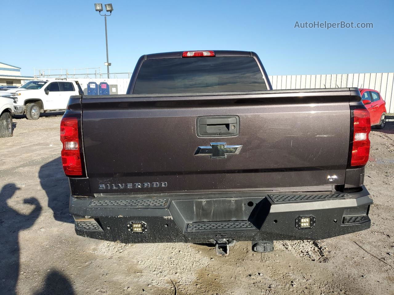 2016 Chevrolet Silverado C1500 Lt Gray vin: 3GCPCREC6GG205888