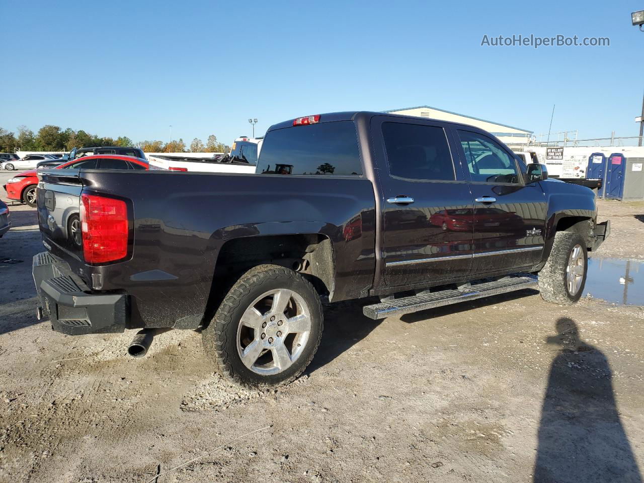 2016 Chevrolet Silverado C1500 Lt Gray vin: 3GCPCREC6GG205888