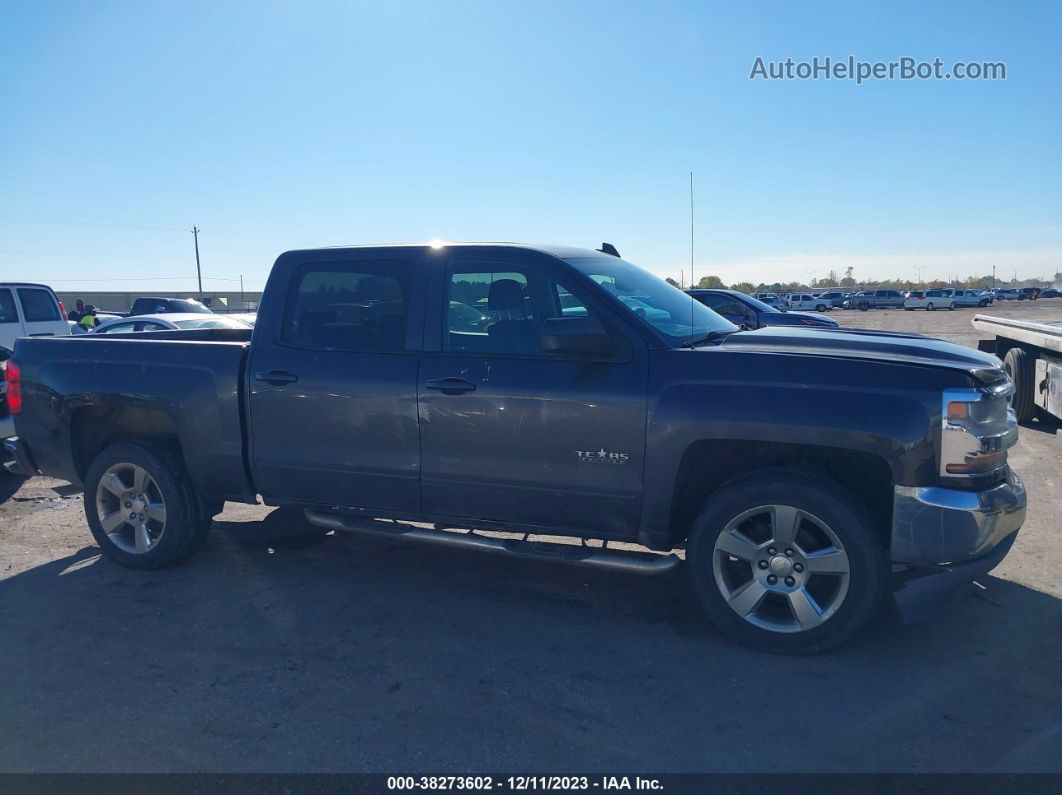 2016 Chevrolet Silverado 1500 Lt Gray vin: 3GCPCREC6GG246697