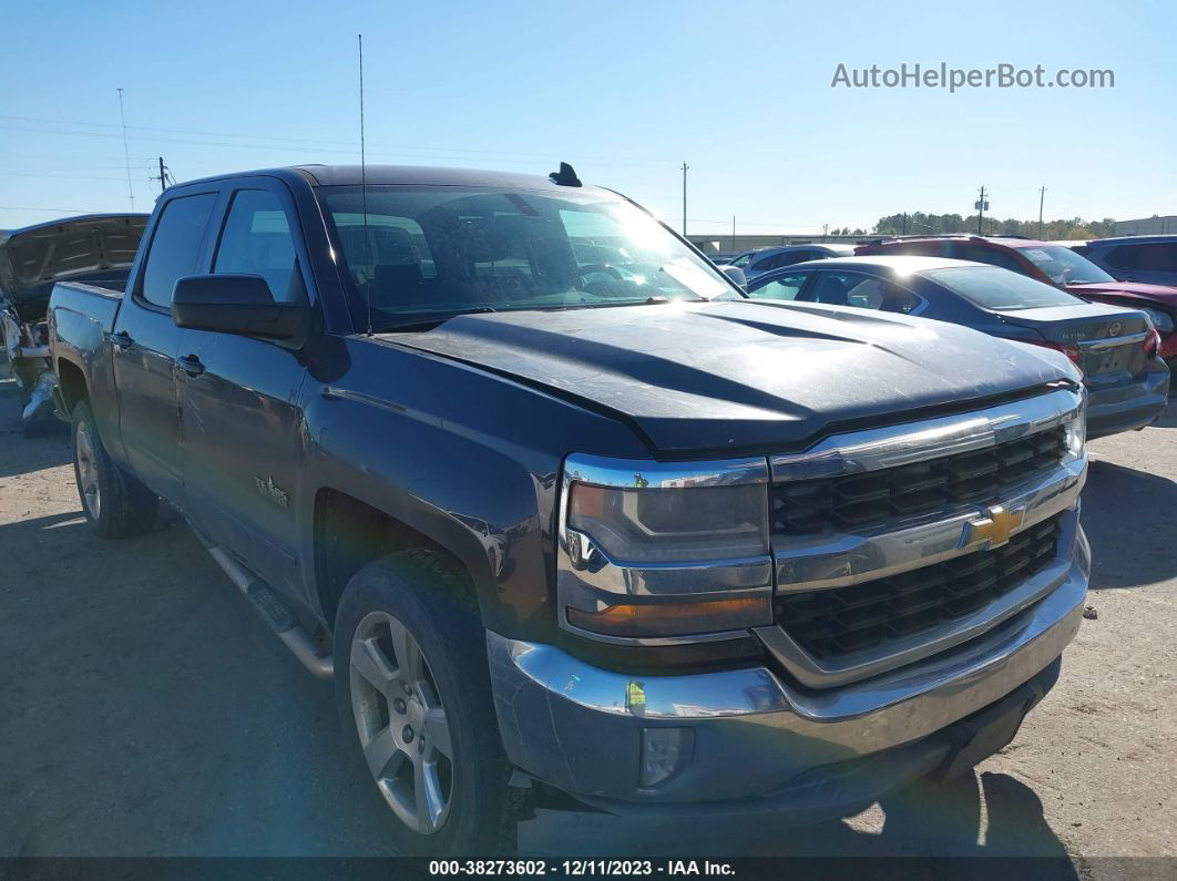 2016 Chevrolet Silverado 1500 Lt Gray vin: 3GCPCREC6GG246697