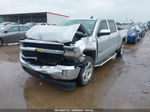 2018 Chevrolet Silverado 1500 1lt Silver vin: 3GCPCREC6JG579084