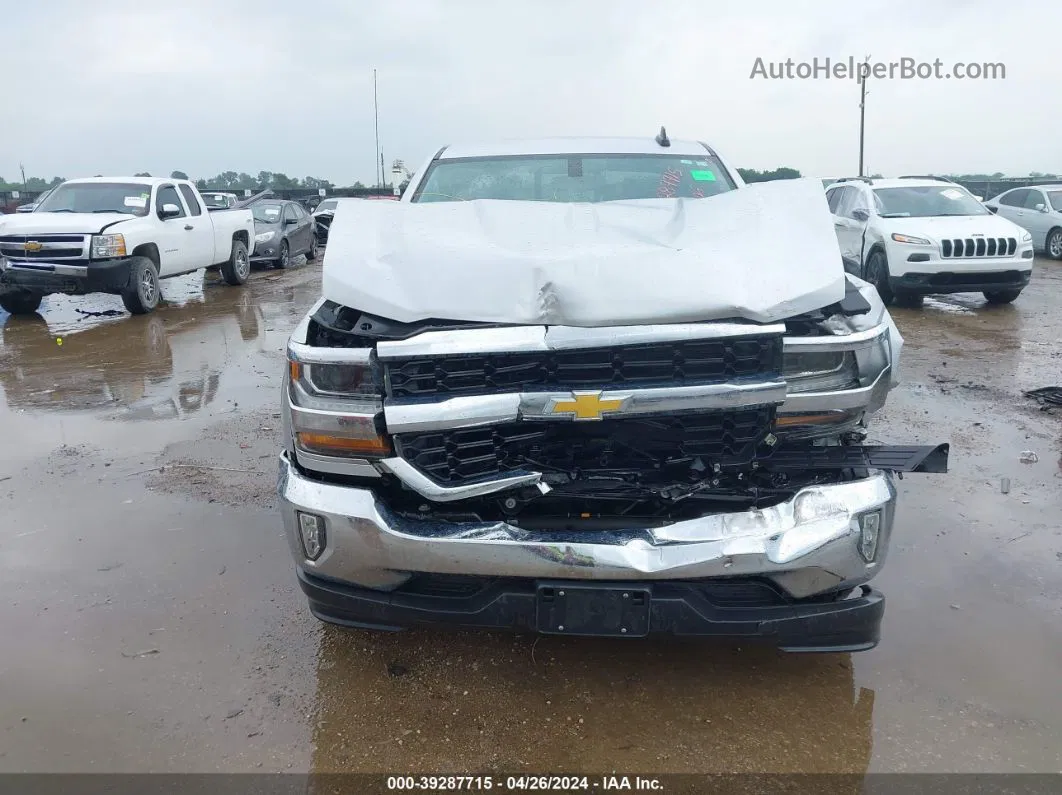 2018 Chevrolet Silverado 1500 1lt Silver vin: 3GCPCREC6JG579084