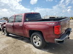 2015 Chevrolet Silverado C1500 Lt Burgundy vin: 3GCPCREC7FG317498