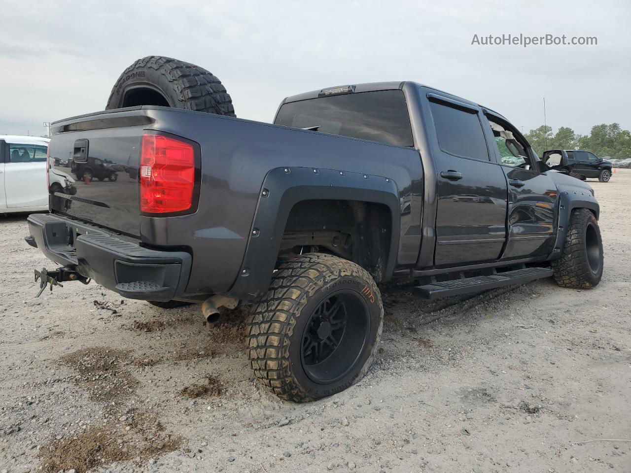 2015 Chevrolet Silverado C1500 Lt Black vin: 3GCPCREC7FG446857