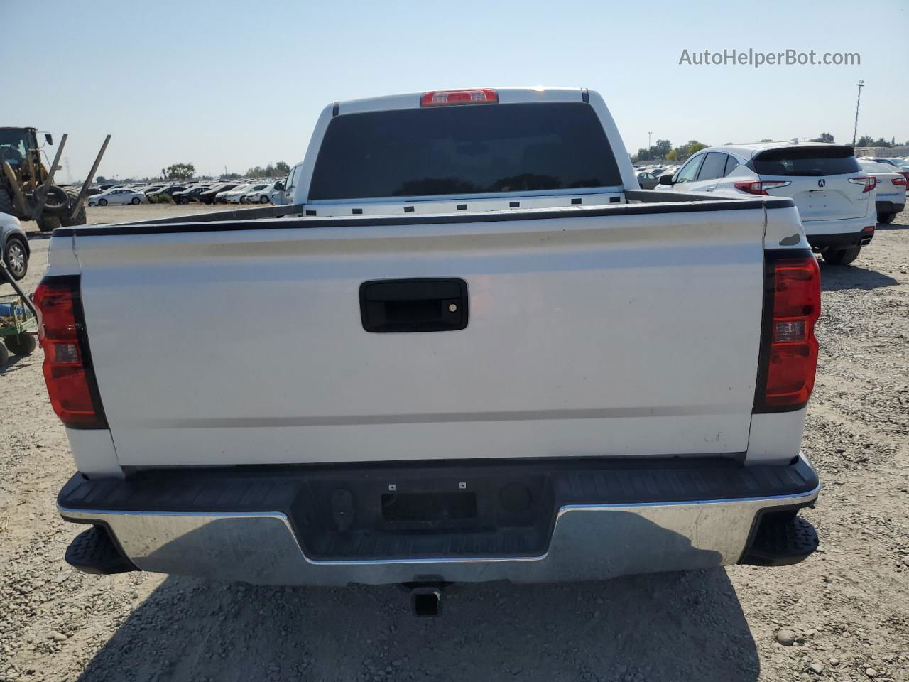 2016 Chevrolet Silverado C1500 Lt Белый vin: 3GCPCREC7GG185179