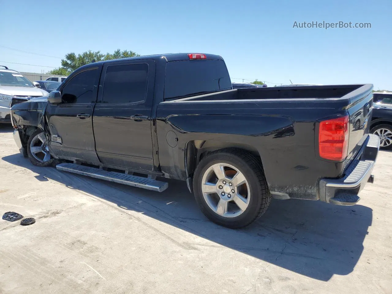 2016 Chevrolet Silverado C1500 Lt Black vin: 3GCPCREC8GG269320