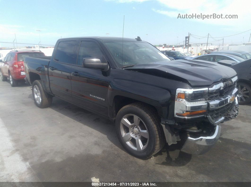 2016 Chevrolet Silverado 1500 Lt Black vin: 3GCPCREC8GG299515