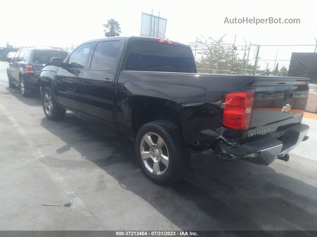 2016 Chevrolet Silverado 1500 Lt Black vin: 3GCPCREC8GG299515