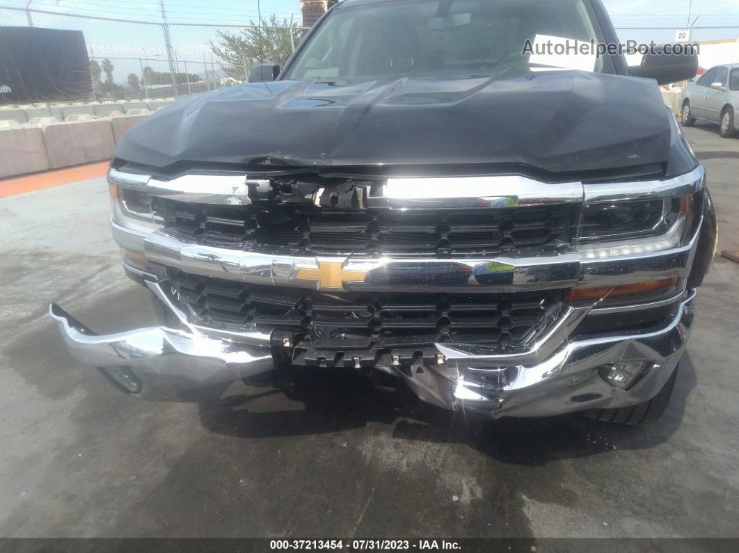 2016 Chevrolet Silverado 1500 Lt Black vin: 3GCPCREC8GG299515