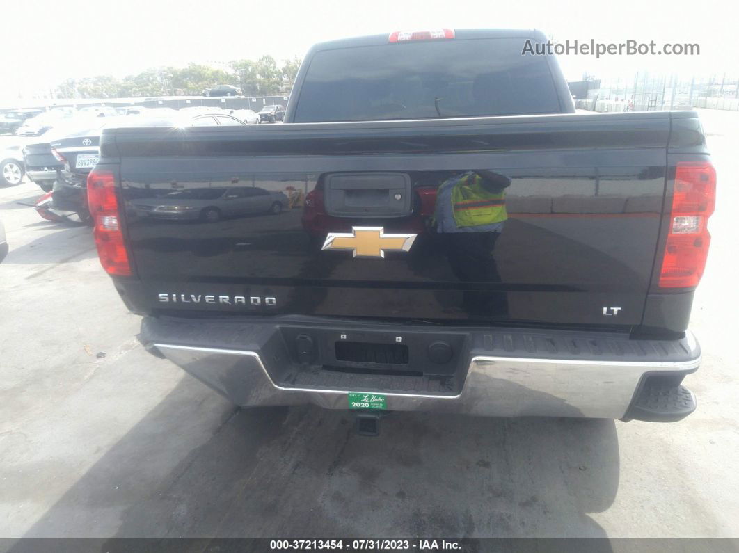 2016 Chevrolet Silverado 1500 Lt Black vin: 3GCPCREC8GG299515