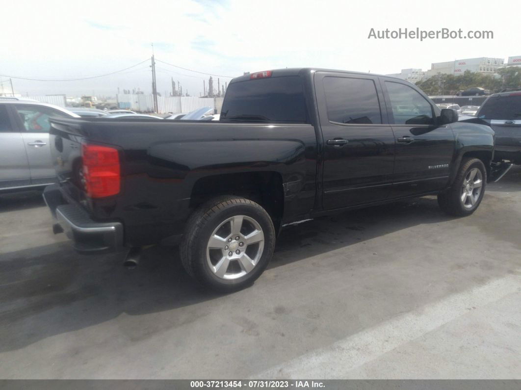 2016 Chevrolet Silverado 1500 Lt Black vin: 3GCPCREC8GG299515