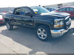 2018 Chevrolet Silverado 1500 1lt Black vin: 3GCPCREC8JG355105