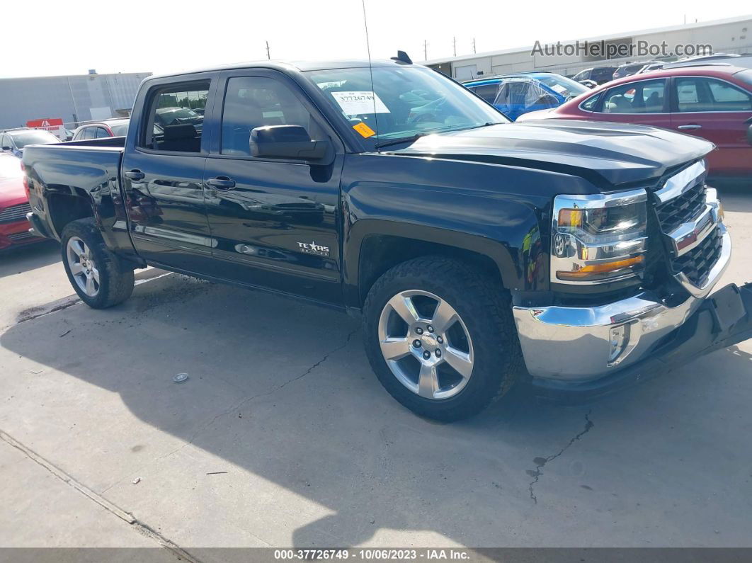 2018 Chevrolet Silverado 1500 1lt Черный vin: 3GCPCREC8JG355105