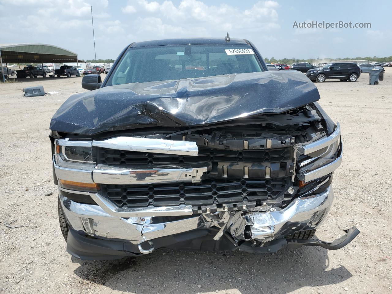 2018 Chevrolet Silverado C1500 Lt Black vin: 3GCPCREC8JG498538