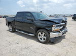 2018 Chevrolet Silverado C1500 Lt Black vin: 3GCPCREC8JG498538