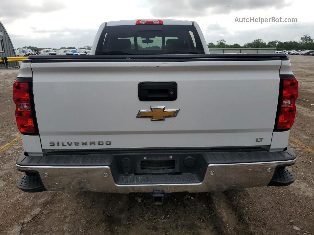 2016 Chevrolet Silverado C1500 Lt White vin: 3GCPCREC9GG159831