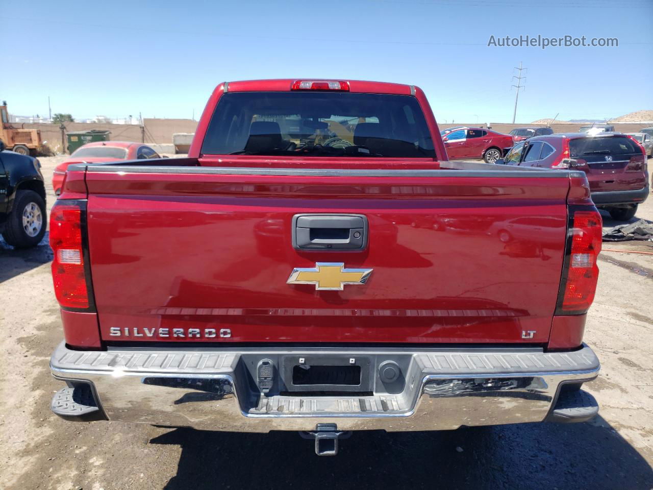 2018 Chevrolet Silverado C1500 Lt Красный vin: 3GCPCREC9JG491047