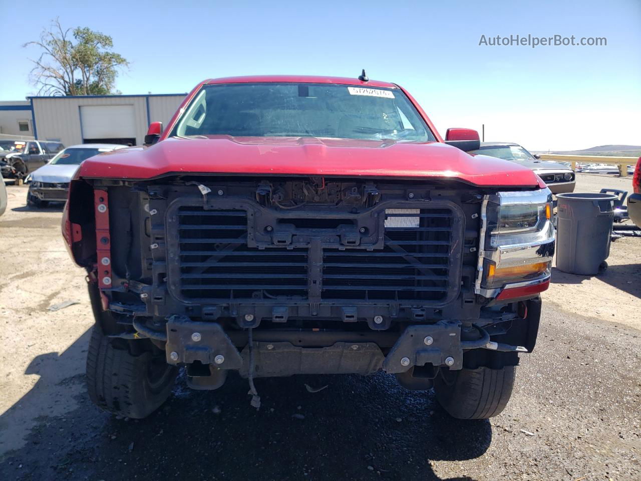 2018 Chevrolet Silverado C1500 Lt Red vin: 3GCPCREC9JG491047