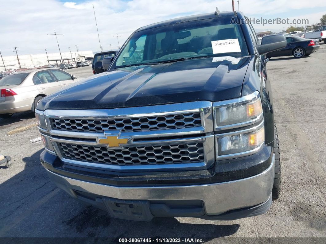 2015 Chevrolet Silverado 1500 1lt Black vin: 3GCPCRECXFG118171