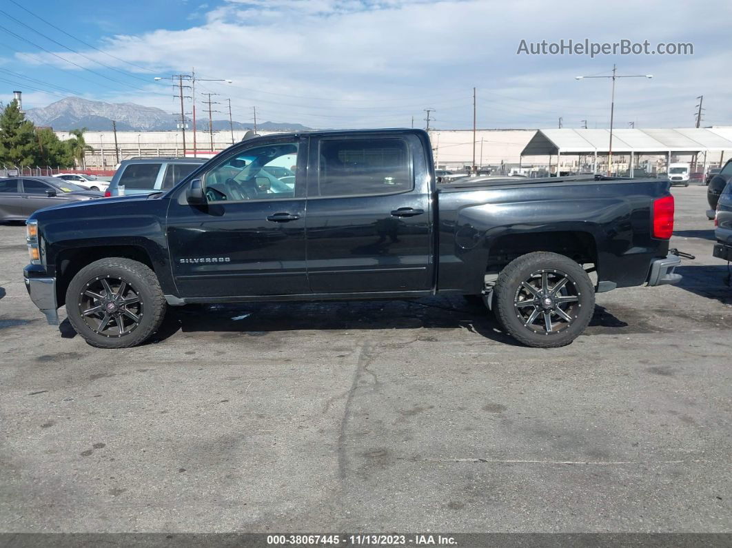 2015 Chevrolet Silverado 1500 1lt Black vin: 3GCPCRECXFG118171