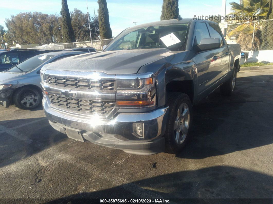 2016 Chevrolet Silverado 1500 Lt Gray vin: 3GCPCRECXGG161278