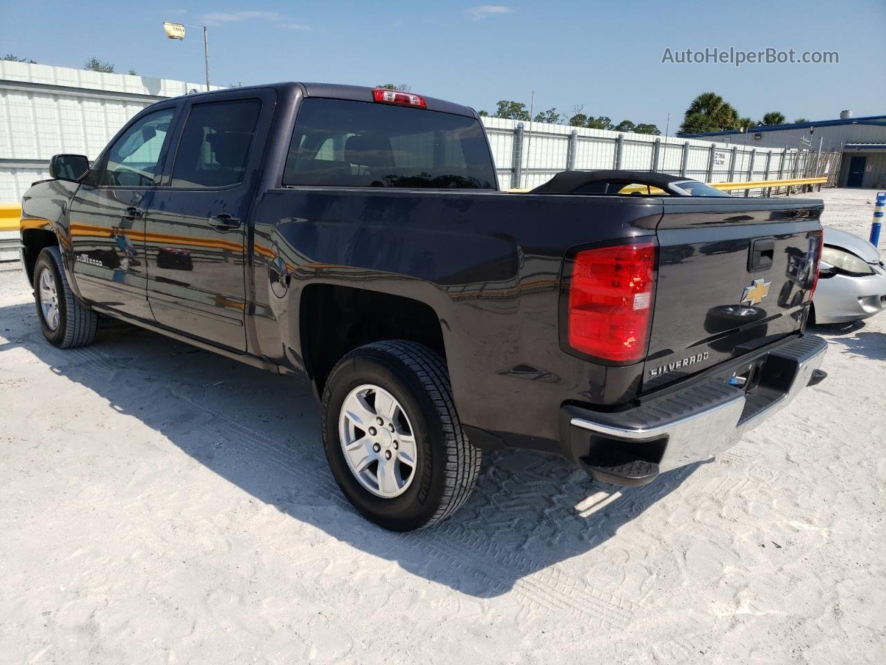 2016 Chevrolet Silverado C1500 Lt Gray vin: 3GCPCRECXGG200404