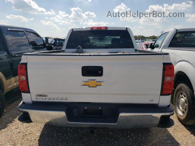 2016 Chevrolet Silverado C1500 Lt White vin: 3GCPCRECXGG208714