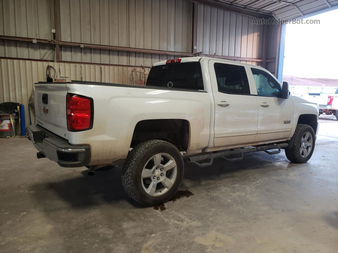 2016 Chevrolet Silverado C1500 Lt White vin: 3GCPCRECXGG351551