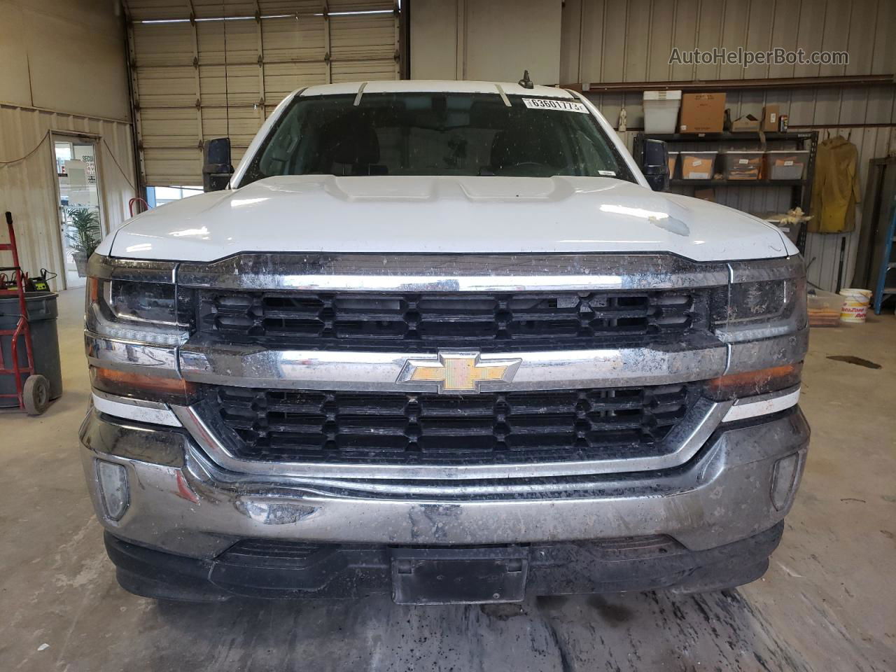 2016 Chevrolet Silverado C1500 Lt White vin: 3GCPCRECXGG351551