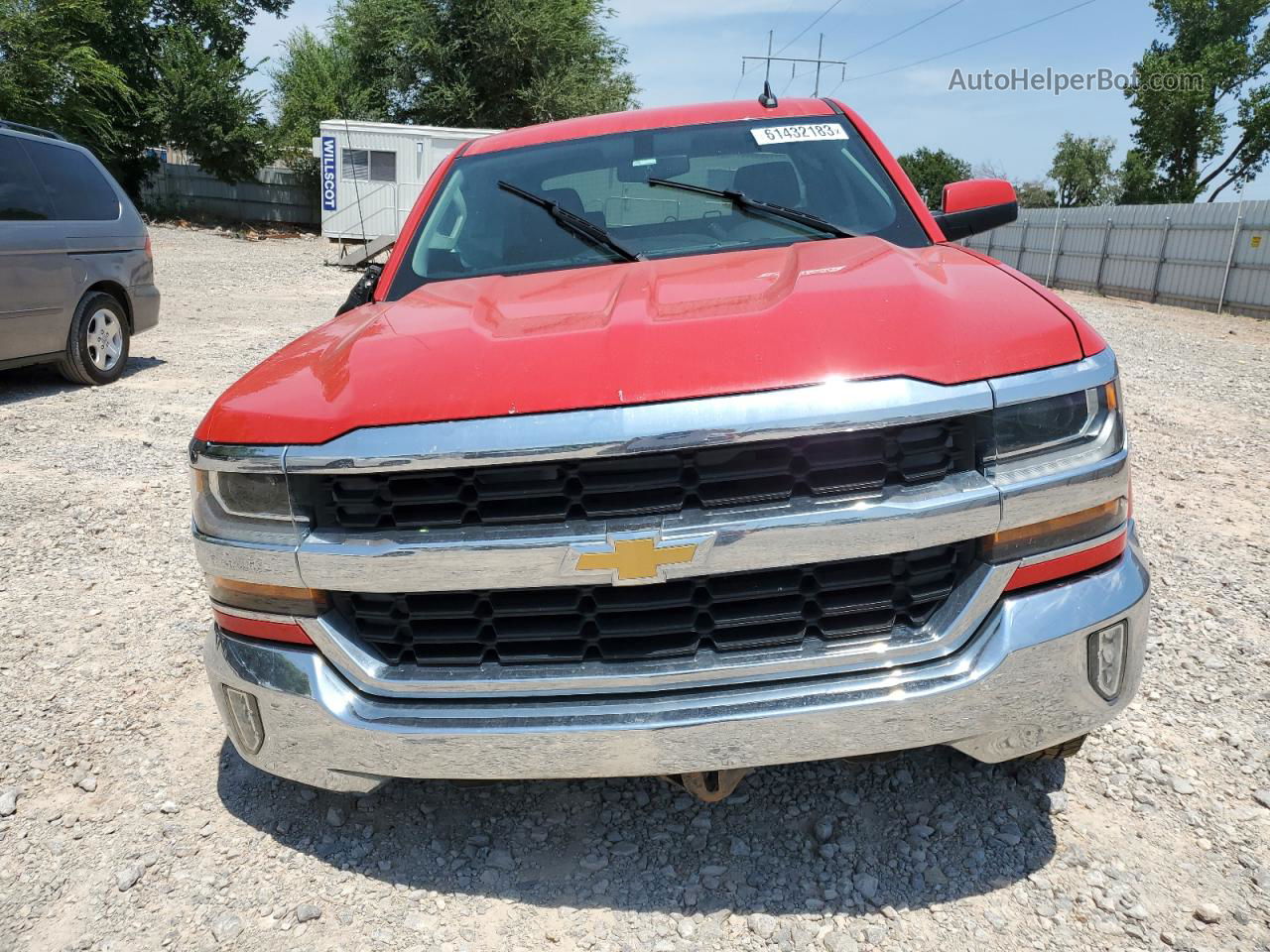 2016 Chevrolet Silverado C1500 Lt Красный vin: 3GCPCRECXGG381049