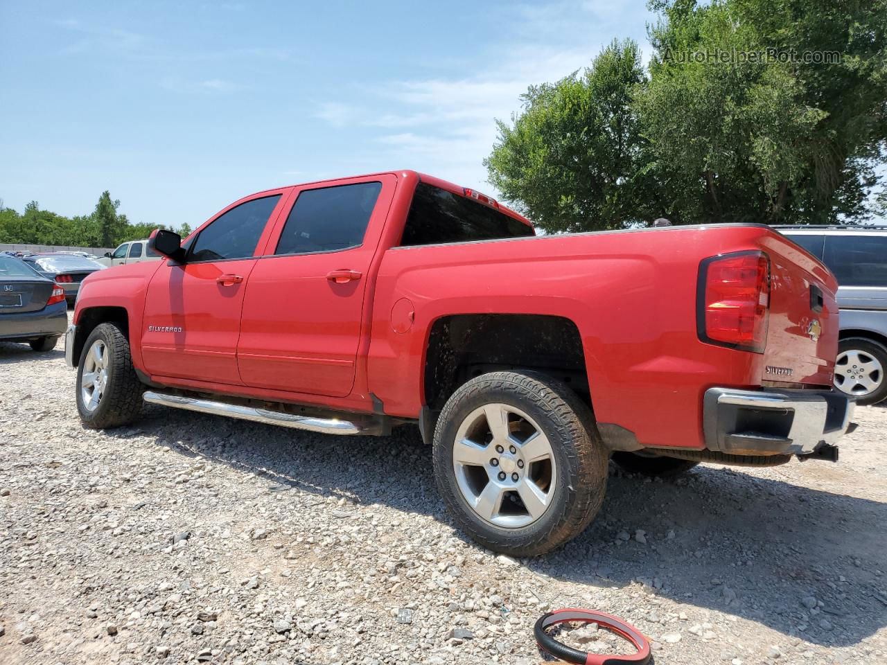 2016 Chevrolet Silverado C1500 Lt Красный vin: 3GCPCRECXGG381049