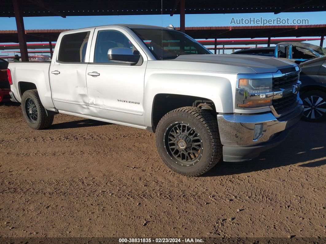 2016 Chevrolet Silverado 1500 1lt Silver vin: 3GCPCREH3GG116050