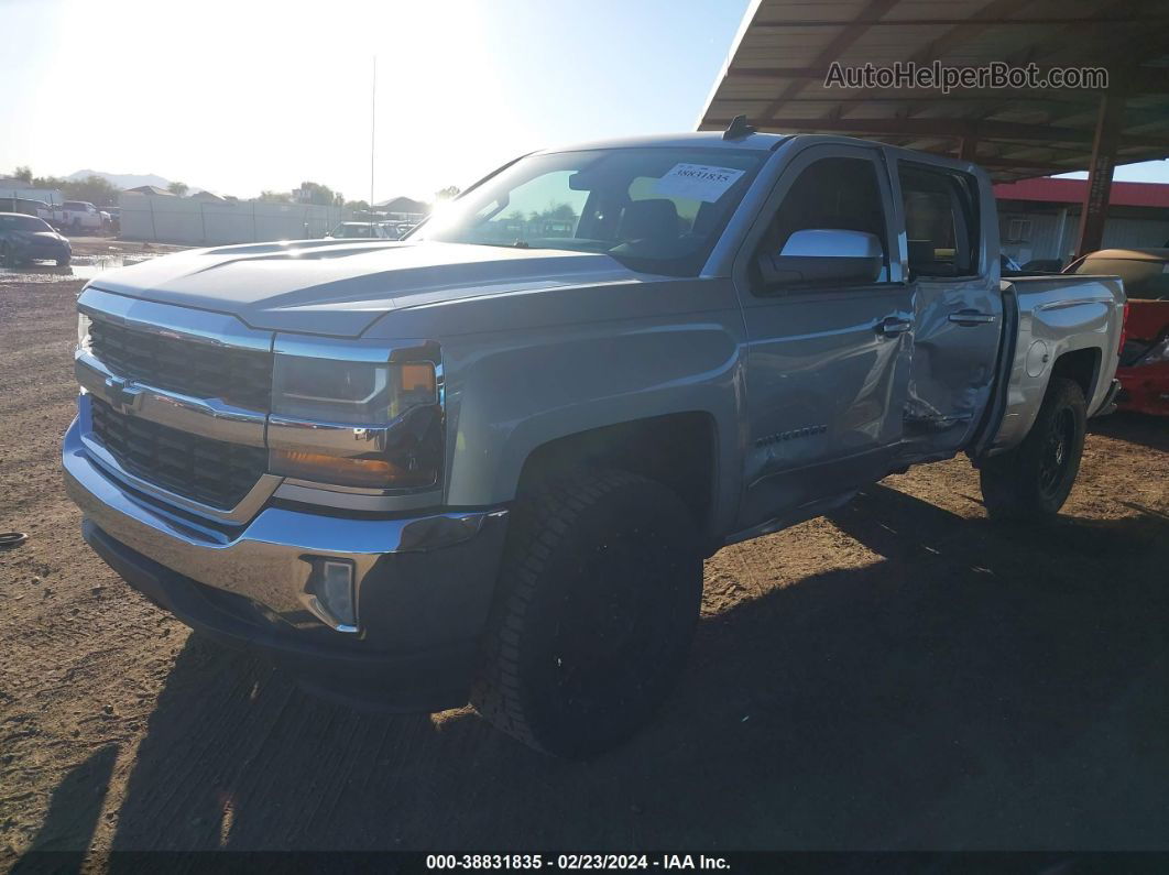 2016 Chevrolet Silverado 1500 1lt Silver vin: 3GCPCREH3GG116050