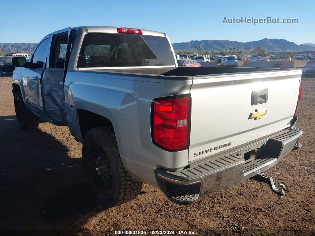 2016 Chevrolet Silverado 1500 1lt Silver vin: 3GCPCREH3GG116050