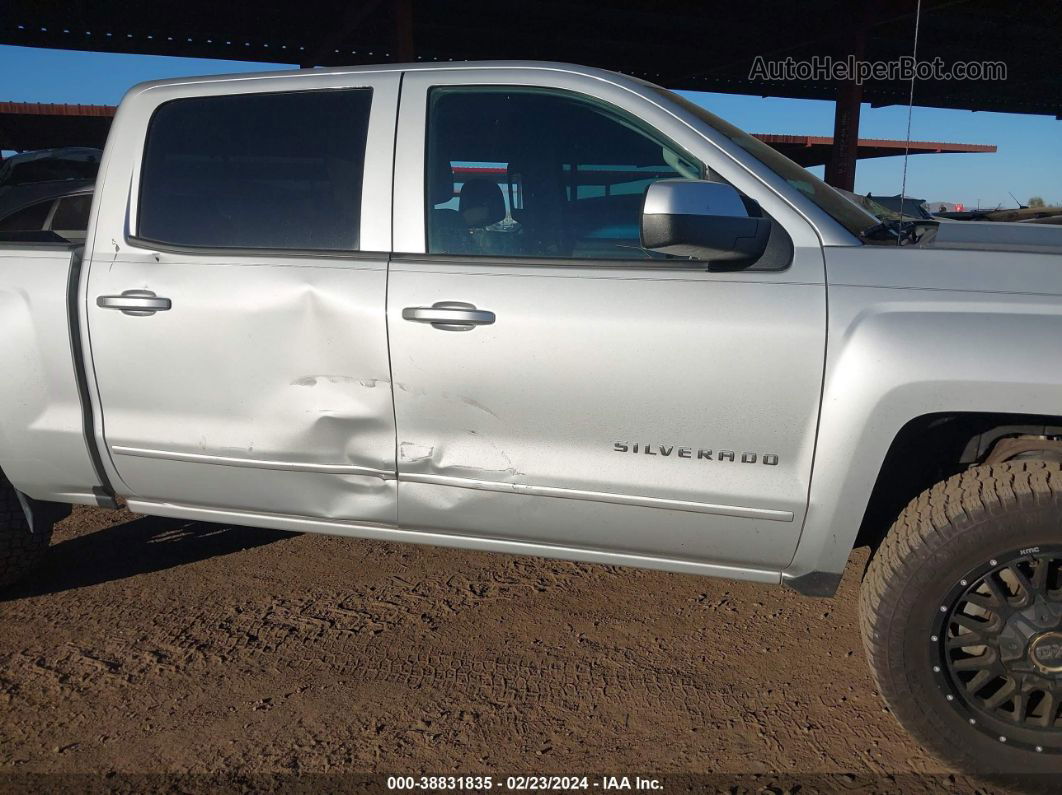 2016 Chevrolet Silverado 1500 1lt Silver vin: 3GCPCREH3GG116050