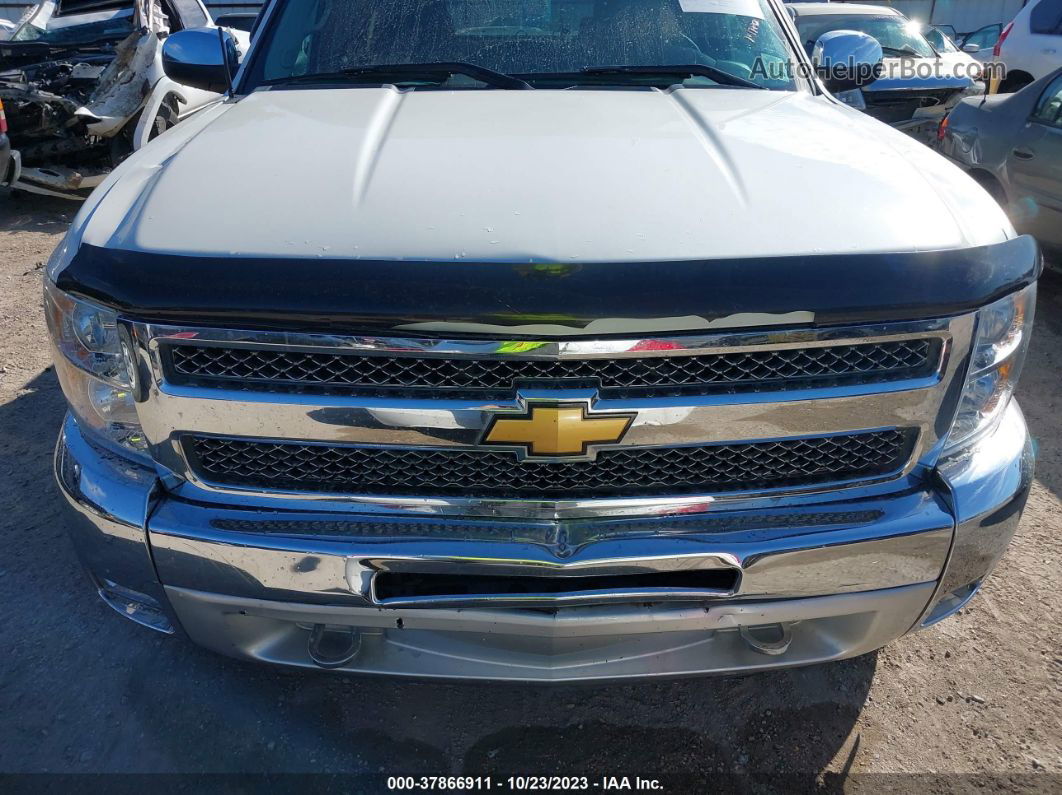 2012 Chevrolet Silverado 1500 Lt White vin: 3GCPCSE01CG141346