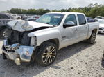 2012 Chevrolet Silverado C1500 Lt Silver vin: 3GCPCSE01CG197447