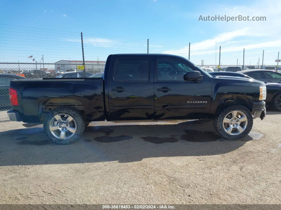 2013 Chevrolet Silverado 1500 Lt Black vin: 3GCPCSE01DG200140